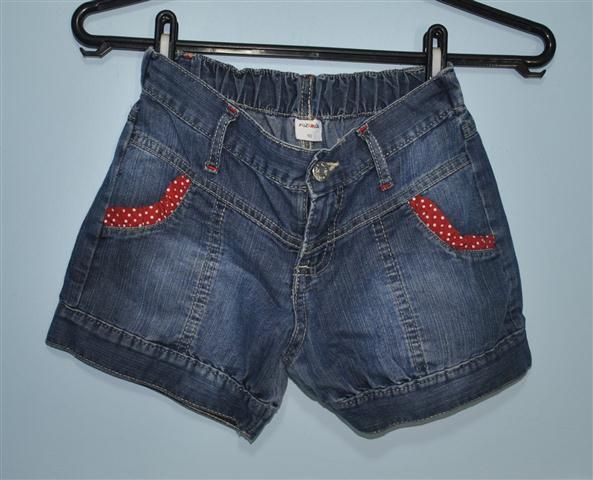 Short jeans Fuzarka tamanho 10 anos