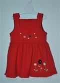 Vestido vermelho Teddy Boom tamanho 1 ano