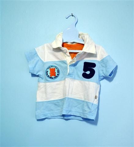 Camisa Teddy Boom tamanho 3 a 6 meses