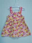 Vestido flores tamanho M  (serve 6 meses)