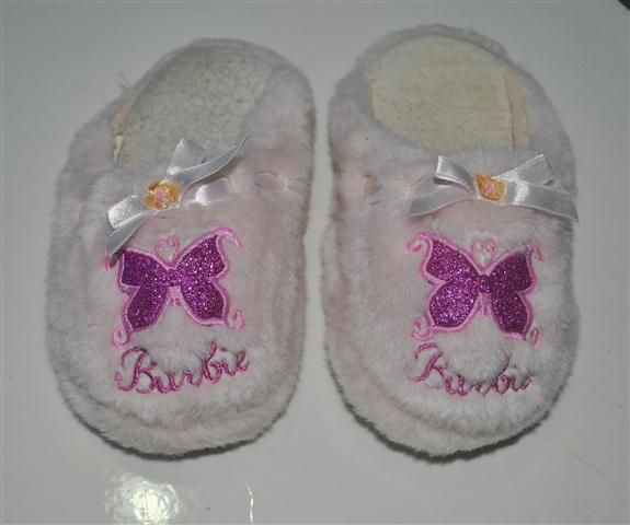 Pantufa rosa da Barbie tamanho 29/30